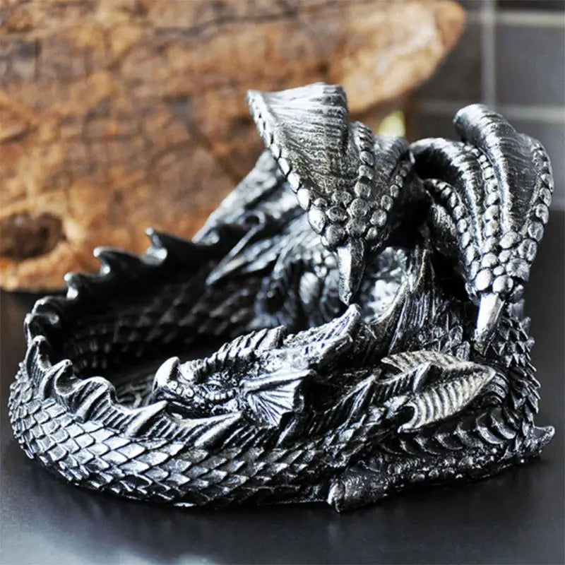 Dragon Dice Tray Dragon Statue Decor DnD Dice Tray for dungeons and dragon Accessories role playing games RPG Gift dice tray