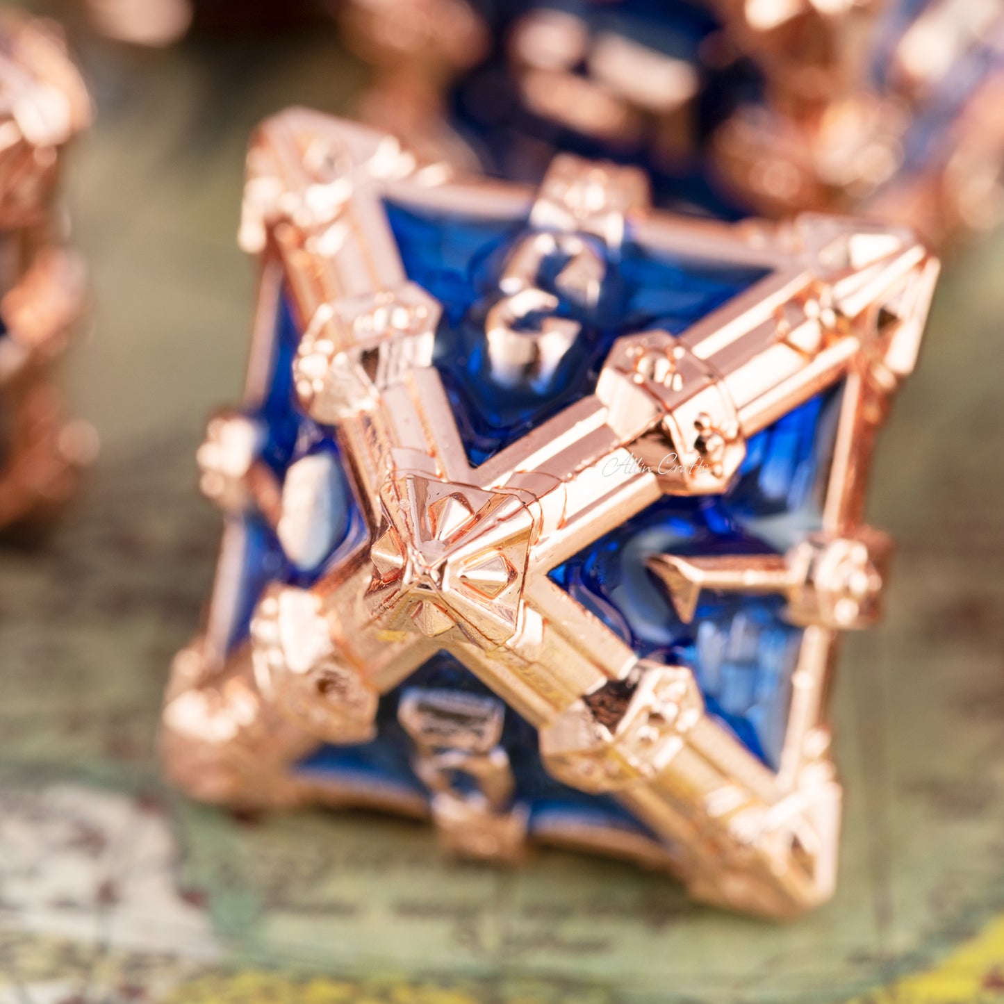 Juego de dados de metal DND para juegos de mesa, juego de dados poliédricos de 7 piezas para juegos de rol, juegos de rol, dados D4 D6 D8 D10 D12 D20