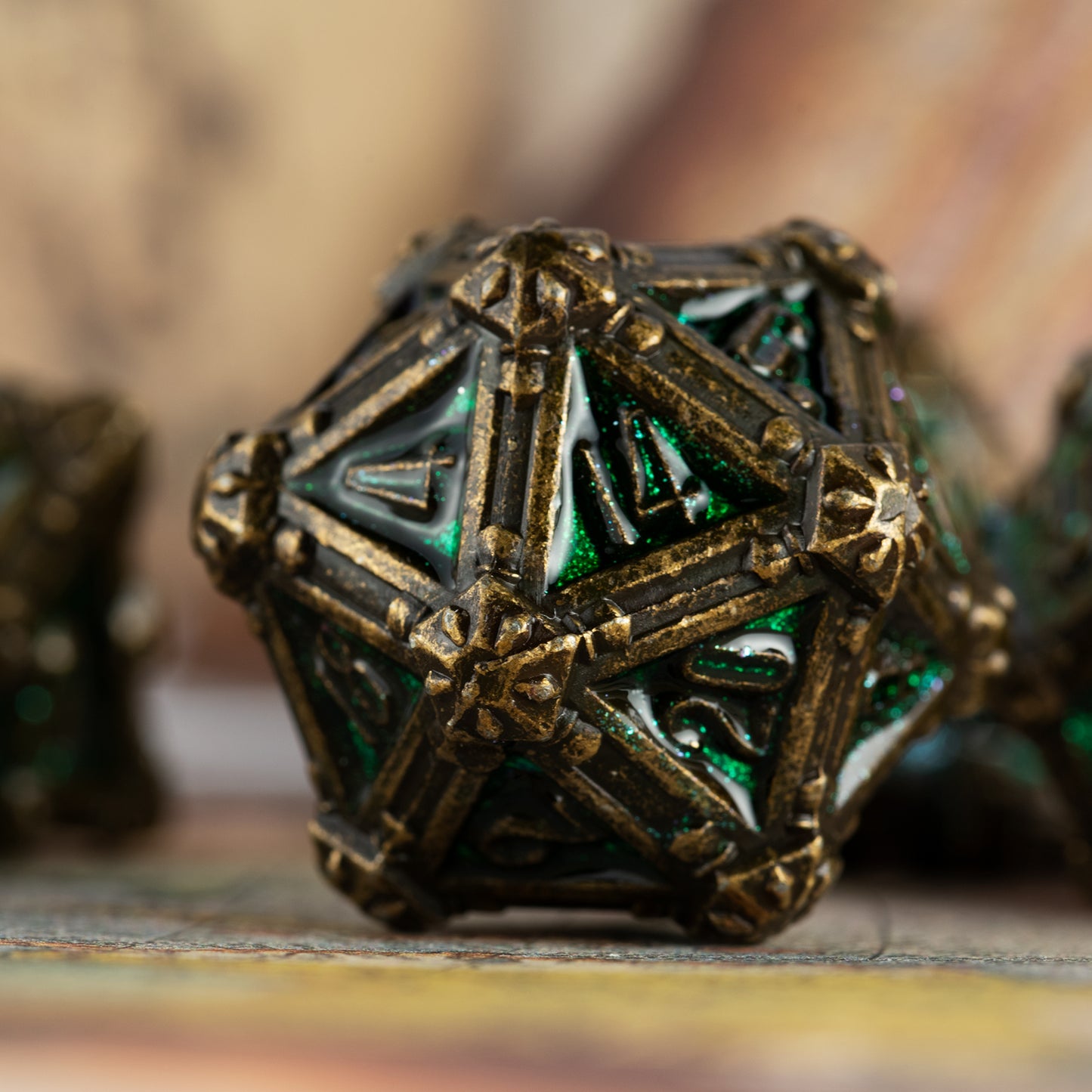 Juego de 7 dados poliédricos de metal DND para juegos de rol de mazmorras y dragones Pathfinder MTG RPG D&D Dice D20 Juegos de mesa