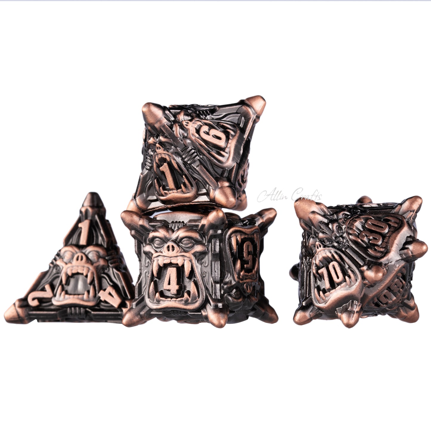 Juego de dados poliédricos DND Dice Dungeon and Dragon para juegos de rol Dados RPG D20 D12 D10 D8 D6 D4 Para juegos de mesa