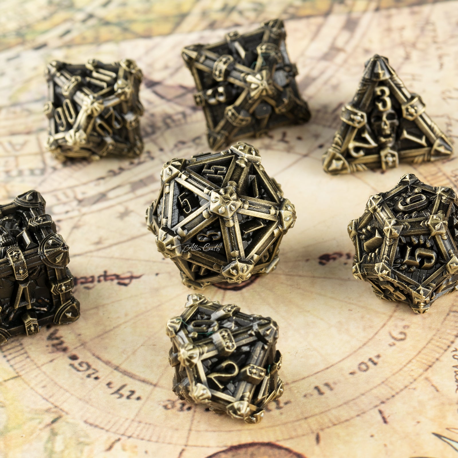 DND Dice of Allin Dice for RPG players 