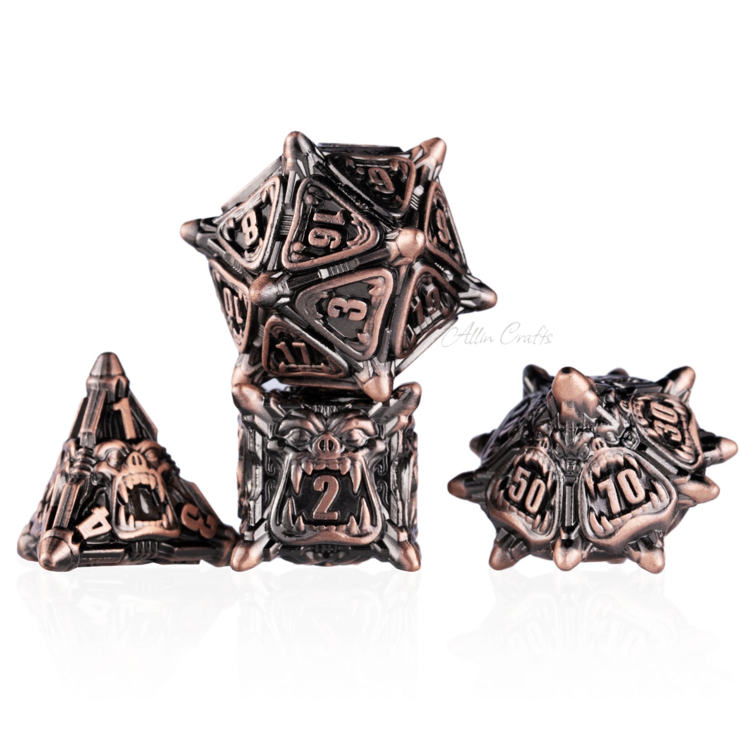 DND Dice Dungeon and Dragon Polyhedral Dice Set Role Playing Games RPG Dice D20 D12 D10 D8 D6 D4 For Tabletop games